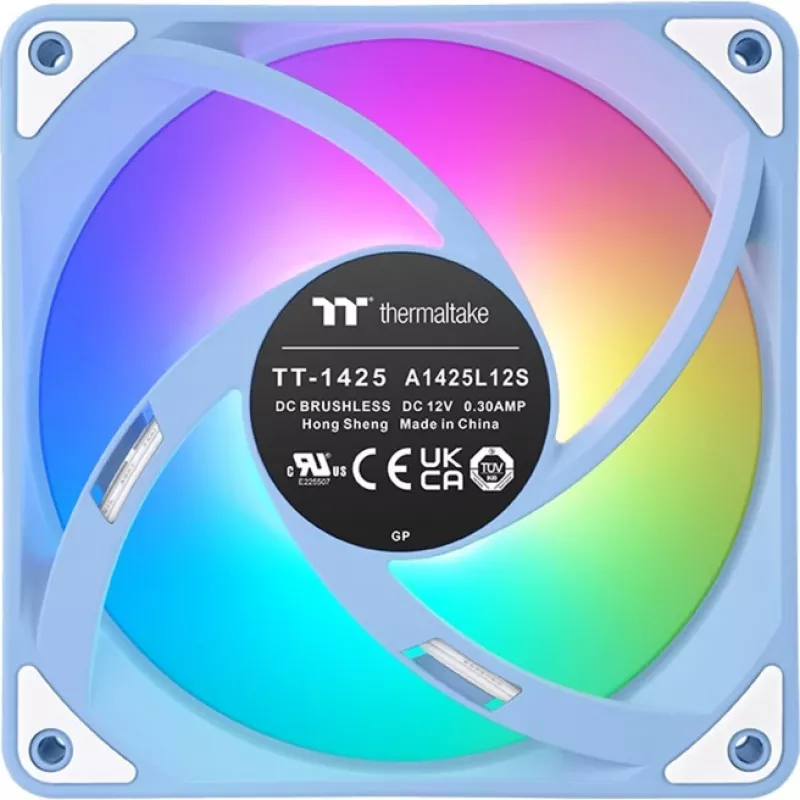 Thermaltake CT140 EX ARGB 140mm korpuse ventilaatorid 3 pakk - Hortensia sinine