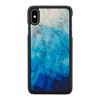 iKinsi telefonikott iPhone XS Maxile — sinise järve must viimistlus