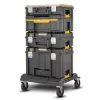 Tööriistakohver DeWalt DWST83346-1, alumiinium, veekindel, 23 L, 332×301×440 mm, must