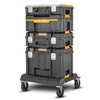 Tööriistakohver DeWalt DWST83346-1, alumiinium, veekindel, 23 L, 332×301×440 mm, must