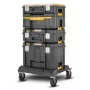 Tööriistakohver DeWalt DWST83346-1, alumiinium, veekindel, 23 L, 332×301×440 mm, must