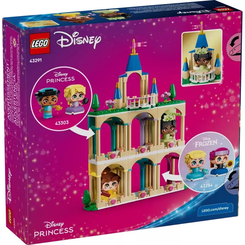 LEGO DISNEY 43291 Miniatuursed Belle ja Tiana lossiga