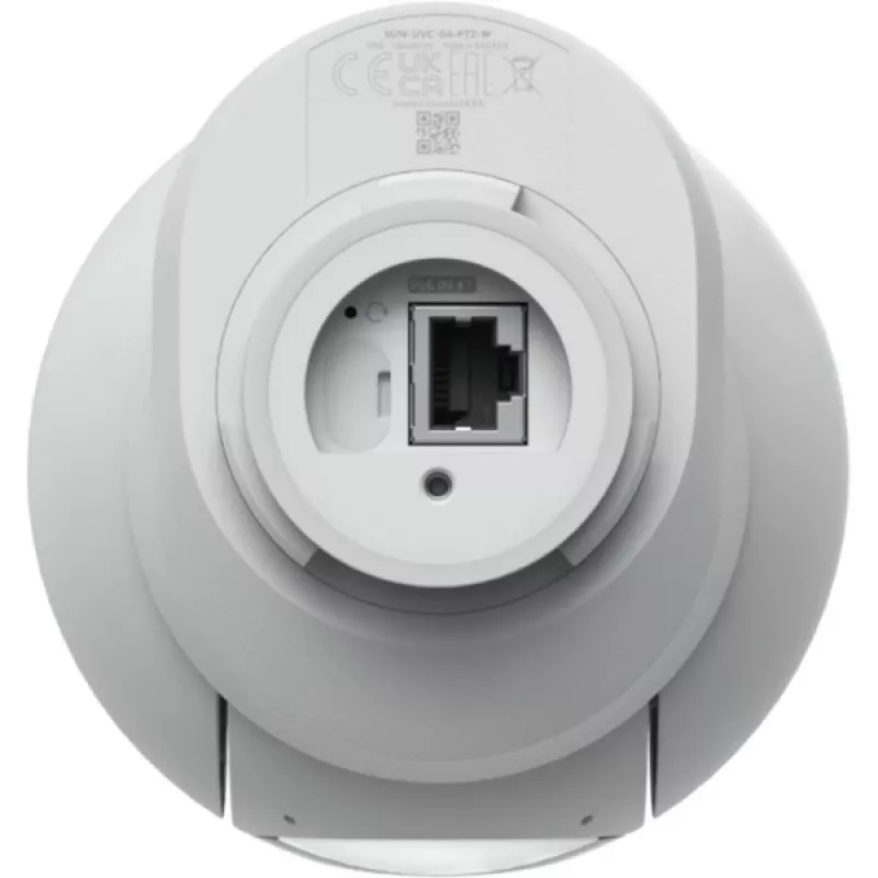 IP-turvakaamera UBIQUITI G6 PTZ — 3864×2160, sfääriline, sise-/välistingimustesse, juhtmega, lae/seina/postikinnitus, 350° pöörlemine, 109,9°×56,7° vaatenurgad