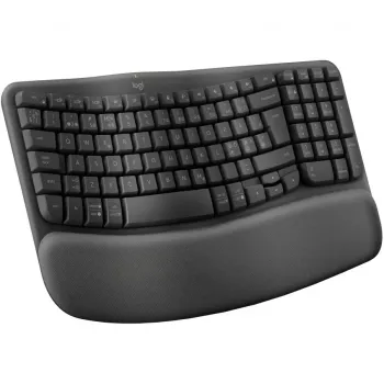Logitech Wave Keys Office klaviatuur RF juhtmevaba + Bluetooth QWERTY taani, soome, norra, rootsi, grafiit
