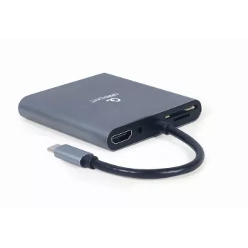 Gembird a-CM-COMBO6-01 sülearvuti dokk/pordi replikaator USB 3.2 Gen 1 (3.1 tolli)