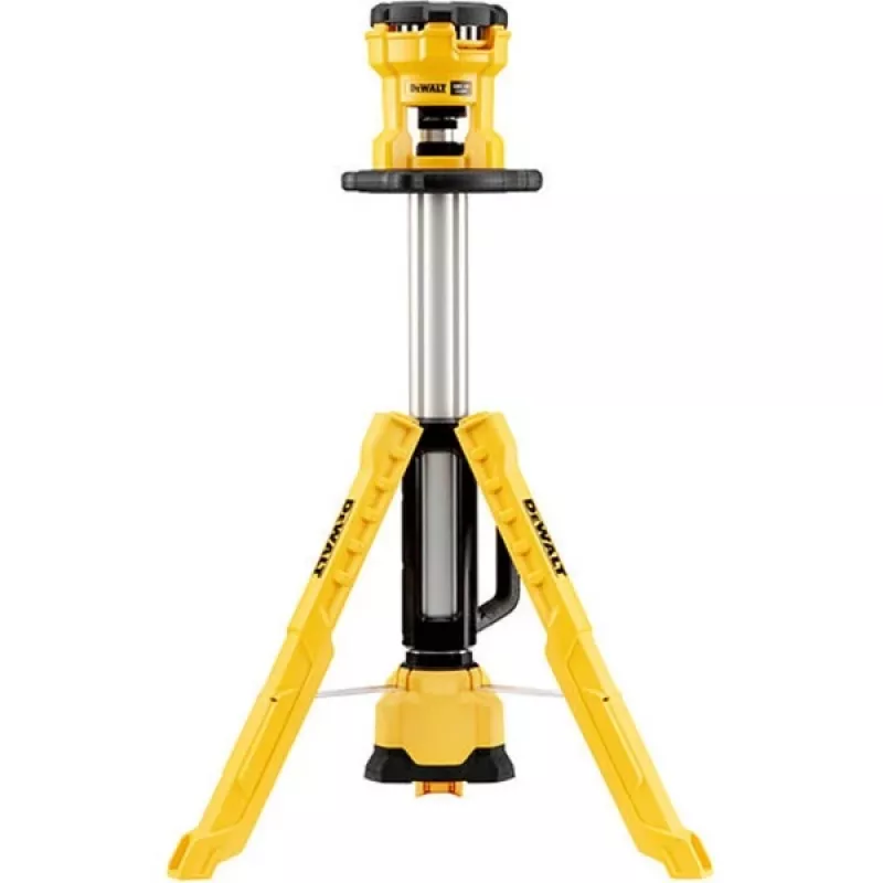 Vabalt seisev töövalgusti DeWalt DCL079-XJ LED 3000 lm, teisaldatav, must/kollane, akutoitel, tööaeg 11 h