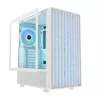 PC-korpus MODECOM BREEZE ARGB Flow MIDI Must — ATX, 3x140mm ees + 1x140mm taga, karastatud klaas, USB-C