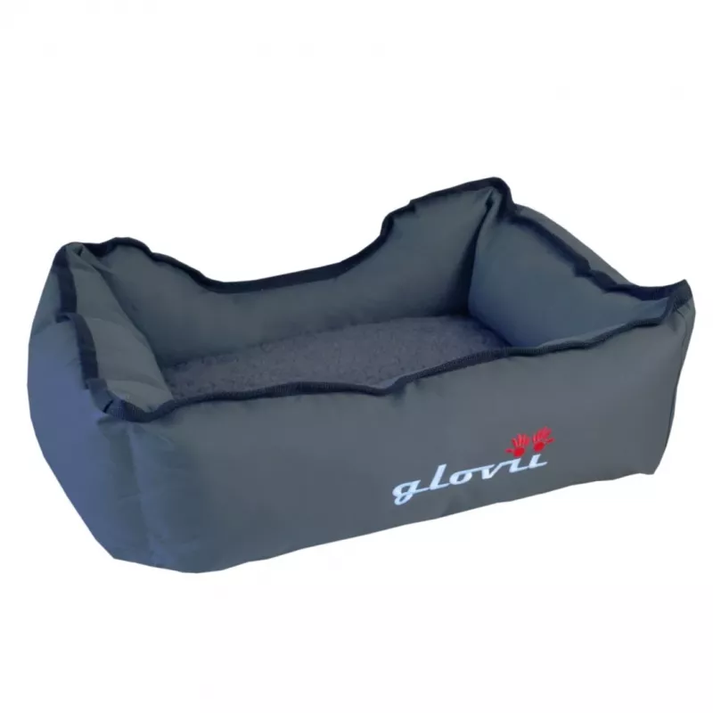 Heating pet bed Glovii GPETH for dogs and cats 580x450x180 mm, polyester cover, non-slip base