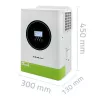 Hübriidne päikeseinverter Off-Grid 6200W | 120A