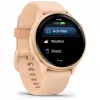 Garmin vívoactive 6 3.05 cm (1.2) AMOLED 42 mm Digitaalne 390 x 390 pikslit Puuteekraan Roosa Wi-Fi GPS (satelliit)