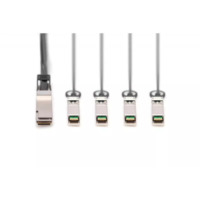 Otseühenduskaabel Digitus DN-81325 40G QSFP+ kuni 4x SFP+ 5 m