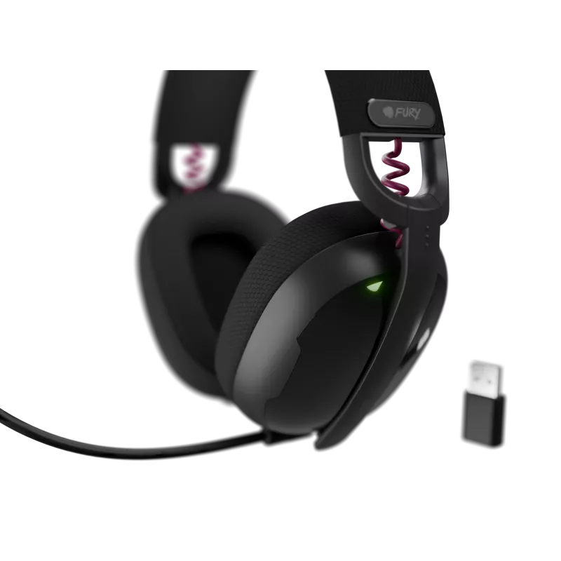 Genesis Fury Fukiya F6 mängupeakomplekt | Bluetooth | Üle kõrva | Mikrofon | Juhtmevaba | Must