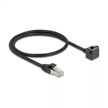 Võrgukaabel DeLOCK 81041 RJ-45 Cat6 0,5 m Must