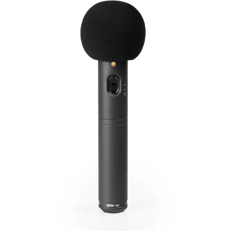 RØDE M3 mikrofon, must, lava-/esinemismikrofon