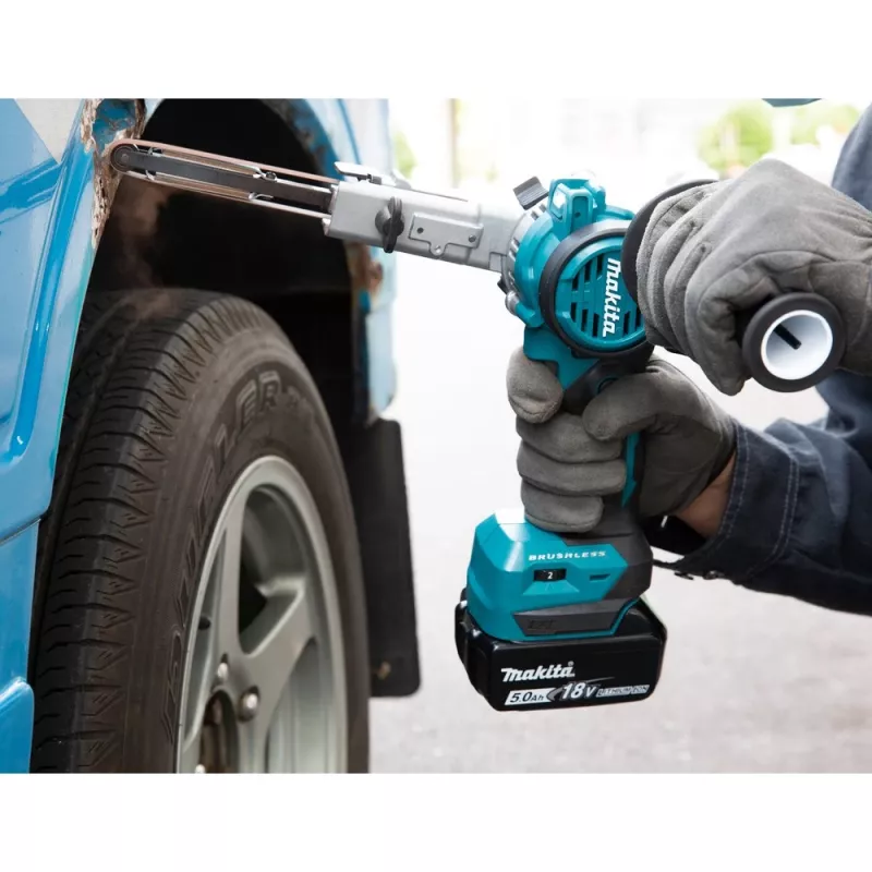 Makita DBS180Z kaasaskantav detail-lihvija Must, Sinine