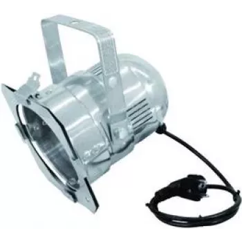 Halogeensusprožektor PAR-38 peegeldi lamp EUROLITE mudel 41929100, hõbedane viimistlus