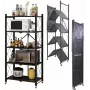 Topeshop hoiuriiul FS005 aiatööriistade hoiuriiul vabaltseisev tsingitud teras