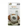 Sbox USB->Micro USB M/M 1,5 m USB-10315W valge