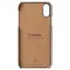 Nutitelefoni ümbris Krusell Sunne Apple iPhone XS-ile — vintage nude
