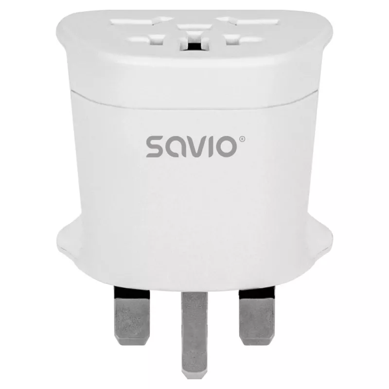 Savio AP-05 toiteadapter/muundur Siseruumides 2500 W Valge