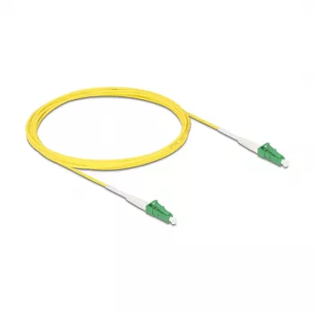 DeLOCK InfiniBand/kiudoptiline kaabel 3 m LC LC/APC kollane 9 µm