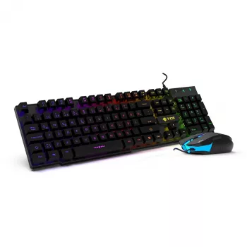 Cian Technology GmbH Cian INCA RAINBOW EFFECT MECHANICAL FEEL GAMING klaviatuur & hiir SET