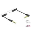 Audio kaabel DeLOCK 85939 2m 6.35mm Must