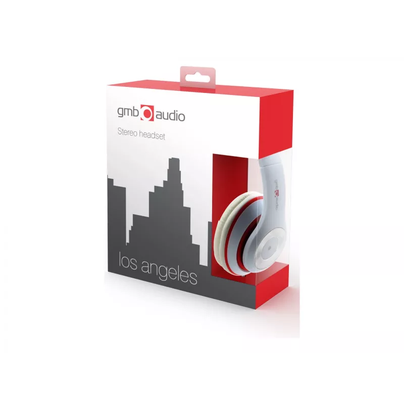Headset Los Angeles Valge/MHS-LAX-W Gembird