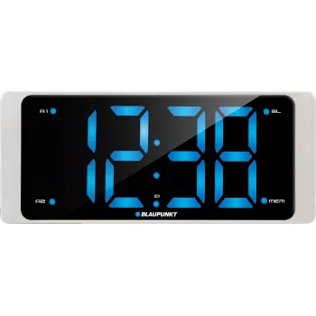 Blaupunkt CR16WH äratuskell Digitaalne äratuskell Must, Valge
