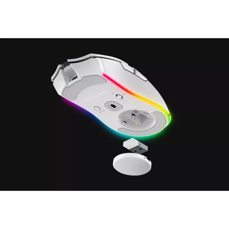 Razer Cobra Pro hiir Mängimine Paremakäeline RF Juhtmevaba + Bluetooth + USB USB-C Optiline 30000 DPI