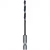 HSS PointTeQ puuritera metallist keerdpuur 10 tk 3,5 mm kuuskantpesa pikkus 79 mm