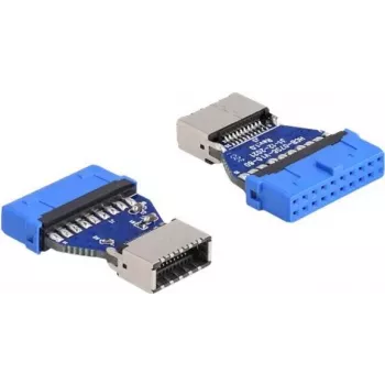 DeLOCK USB-adapter, pin-kontakt emane sisemisele Type-E Key A emasele 20 kontaktiga