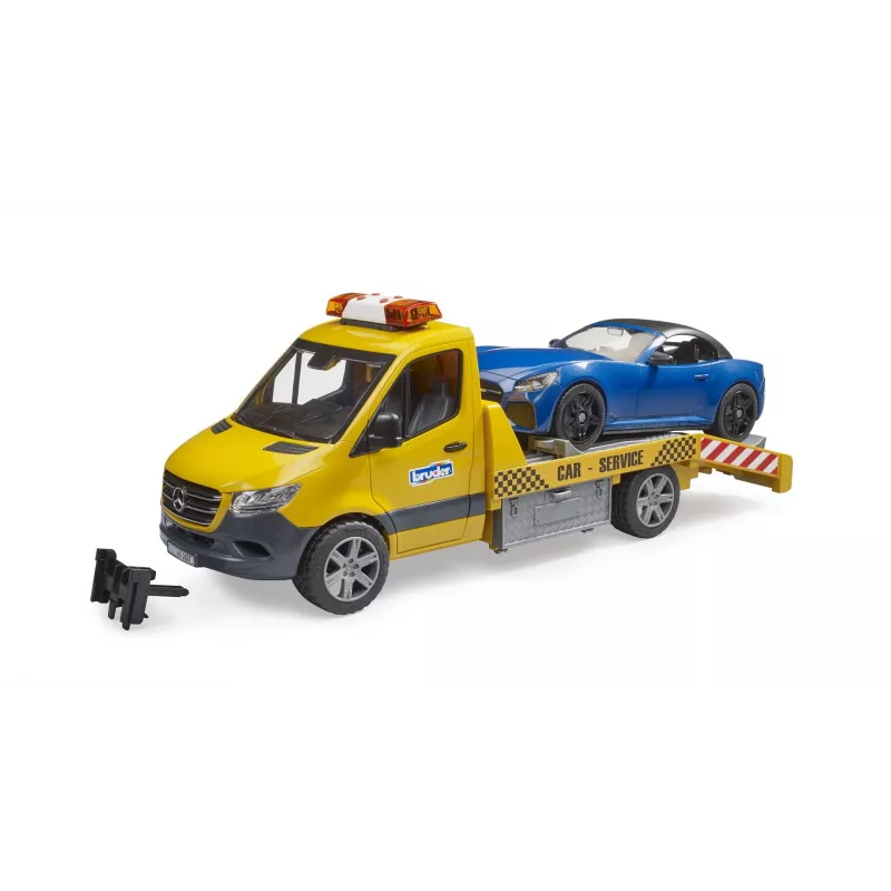 Pukseerauto BRUDER 02675 kollane ABS alates 4. eluaastast