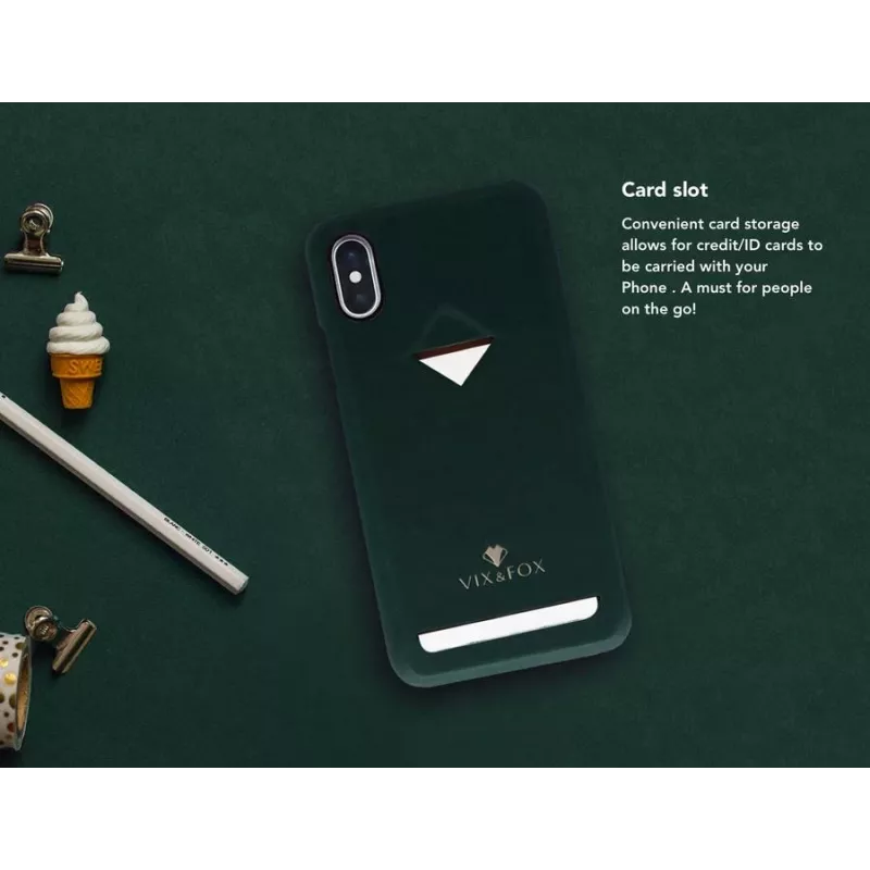 Telefoni tagakaas VixFox Samsung S9 jaoks — kaardipesa, metsaroheline