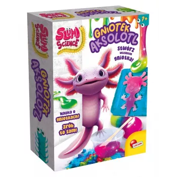Käsipigistaja Liscianigiochi Slumi Science Axolotl mudel 304-PL110322 harivaks mängimiseks