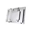 Alphacool 10270 tagakaas akrüül alumiinium kroom vask nailon must läbipaistev