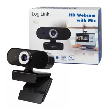 Veebikaamera LogiLink UA0368 1280 x 720 pikslit