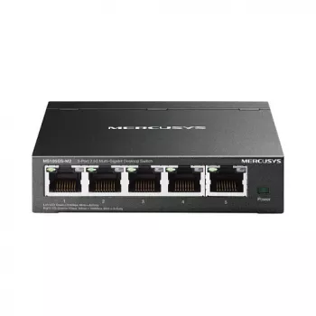 Haldamata võrgukommutaator TP-LINK Mercusys MS105GS-M2 — 5-pordiline Gigabit Ethernet (10/100/1000), must