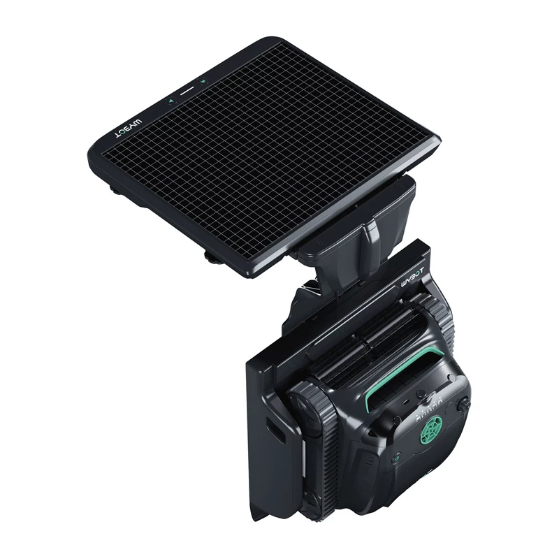 Wybot S2 Solar Vision juhtmevaba basseinipuhastusrobot — Wybot S2 SOLAR VISION, päikeseenergial töötav juhtmevaba puhasti
