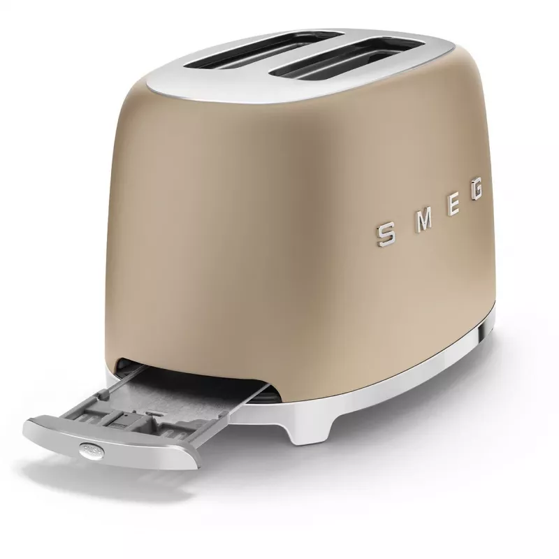Röster Smeg 50's Style TSF01CHMEU 2 viilu Kuldne 950W