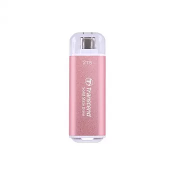 Transcend ESD300 väline pooljuhtketas 512 GB, USB USB-C, roosa
