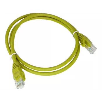 Alantec KKU5CZA1 võrgukaabel Kollane 0,25 m Cat5e U/UTP (UTP)