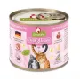 Märg kassitoit Fox4Pets DeliCATessen lõhe mereannid 200 g purk, täisväärtuslik täiskasvanute toit, 10,2% valku, 5,5% rasva, 80% niiskust