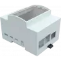 JOY-IT RPI CASE DIN4 – korpus Raspberry Pi 4-le, DIN-liistule, hall/läbipaistev (RB-CASEP4+07)
