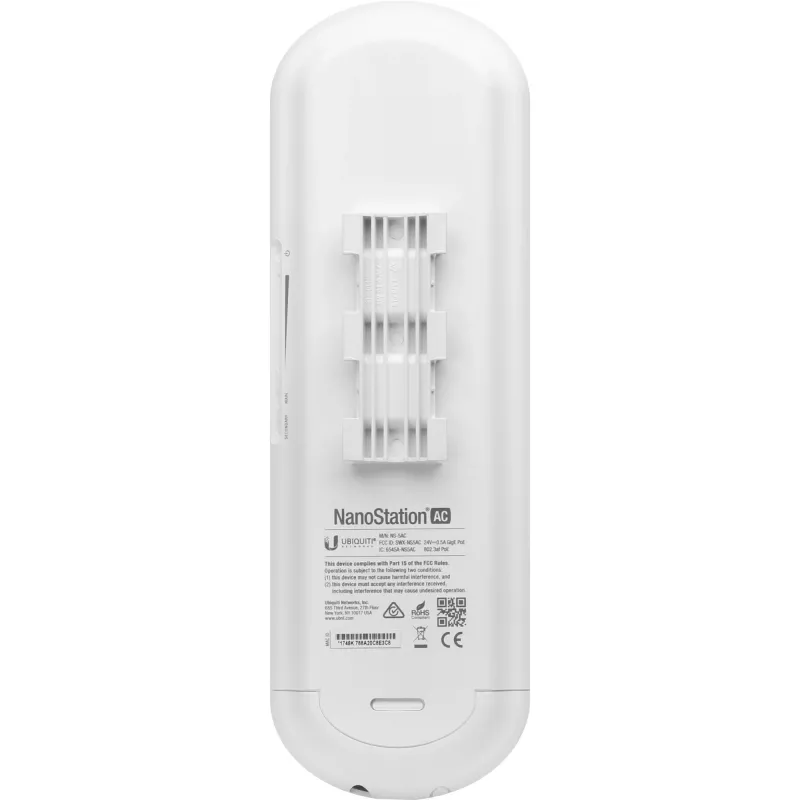 Ubiquiti NanoStation AC 1000 Mbit/s valge toitega Etherneti kaudu (PoE)