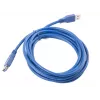 Pikenduskaabel USB 3.0 AM-AF sinine 3M
