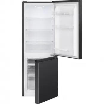 Eraldiseisev külmik BOMANN KG 320.2, 165 L kogumahutavusega (külmik 122 L, sügavkülmik 43 L), must, energiaklass E, 143 cm