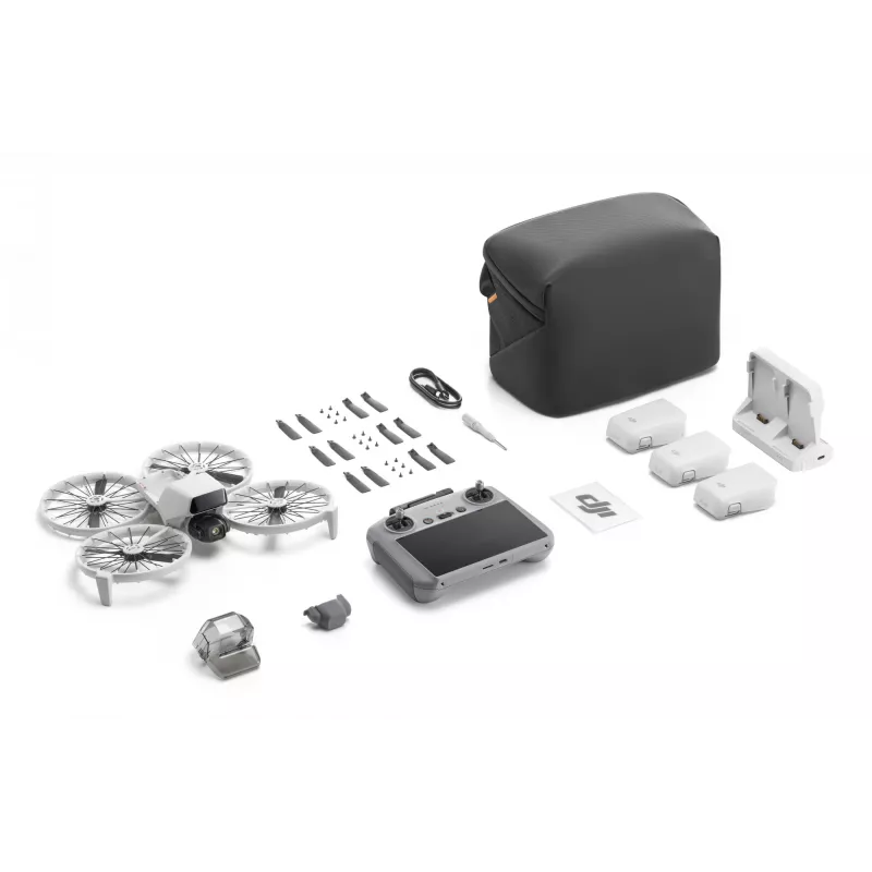 Kvadrokopter DJI Flip Fly More Combo RC 2 — 4 rootorit, 48 MP kaamera, 3840×2160, max kiirus 16 m/s, ulatus 14000 m