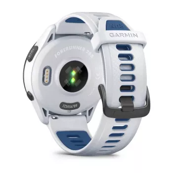 Nutikell GARMIN Forerunner 265 — 46 mm GFRP korpus, AMOLED 1.3 tolli, GPS/GLONASS/Galileo, 15-päevane aku, 5 ATM, silikoonist rihm