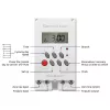 DIN-liistule paigaldatav elektrooniline taimer QOLTEC PC0629 — 24 V toide, 16 A väljund